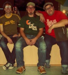 jjSMS - Pressebild 2014 v.l.: jo jmatic, José de la Bassa, Juan de la Cajon (druckfähige Auflösung, cmyk)